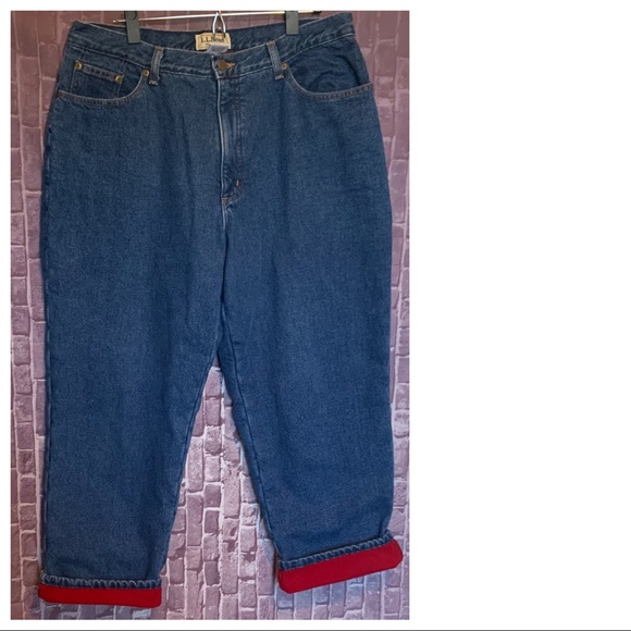 Fleece Lined Relaxed Fit Jeans - Picture 5 of 12